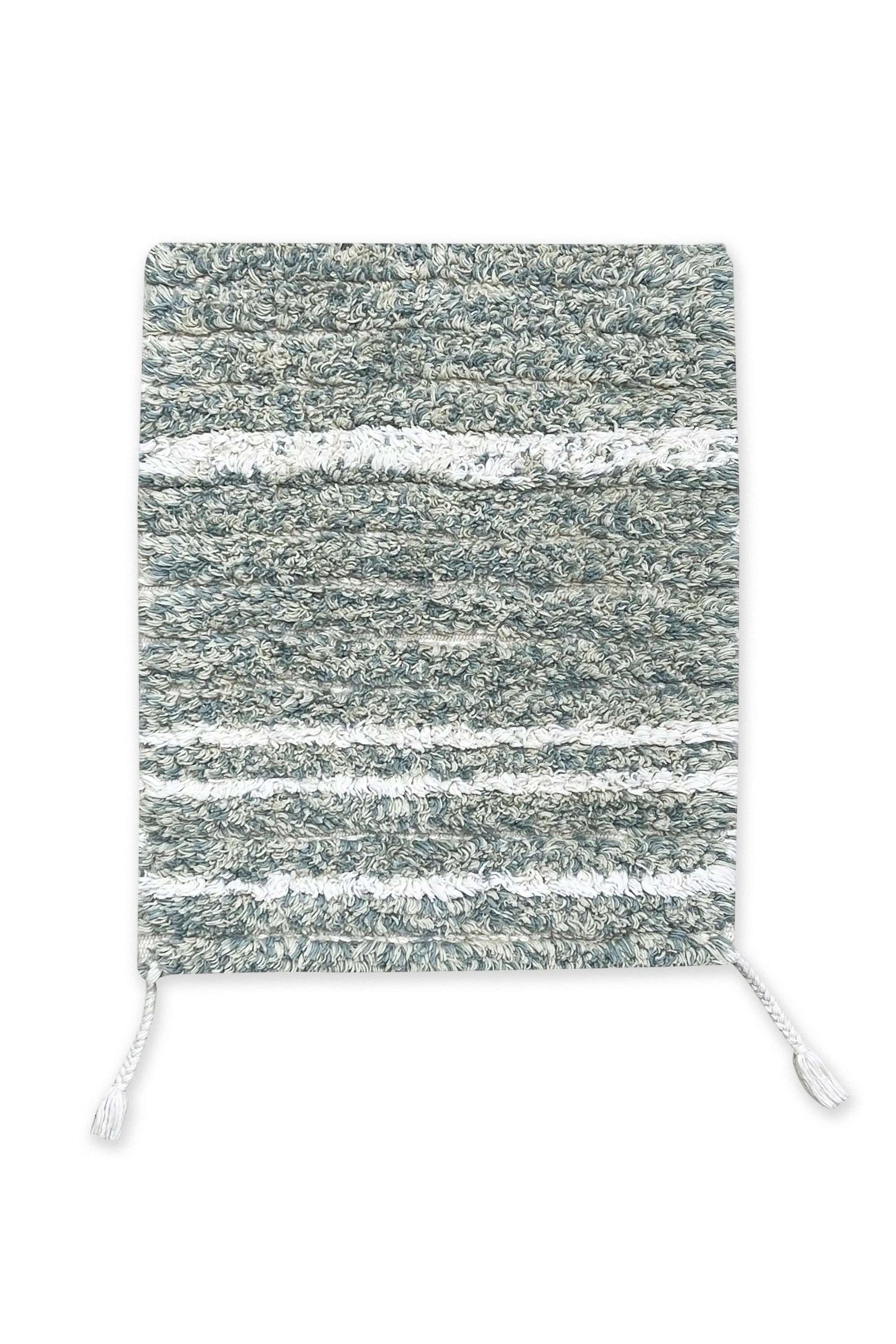 SWATCH REVERSIBLE WASHABLE RUG TWIN VINTAGE BLUE