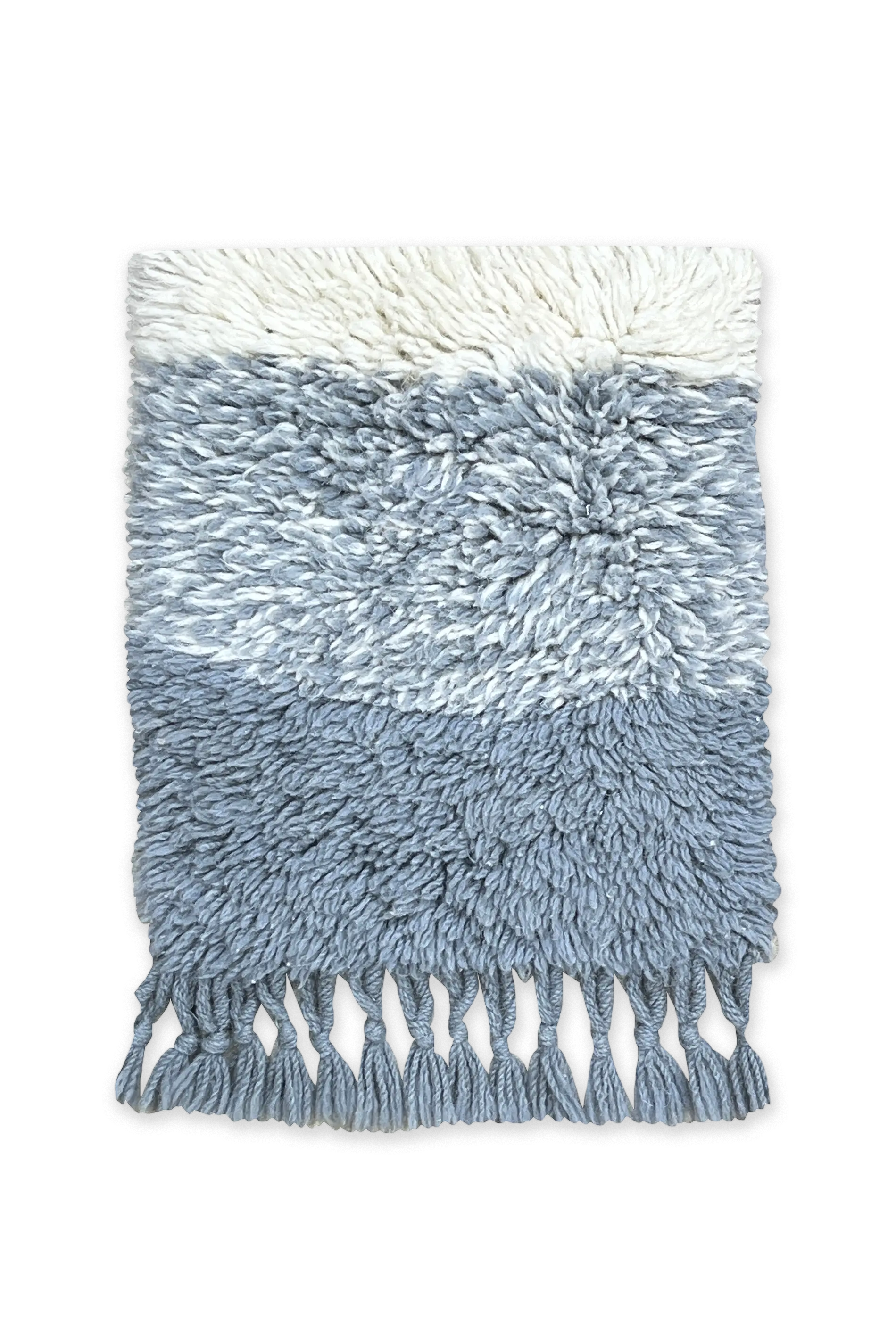 SWATCH WOOLABLE RUG INTO THE BLUE
