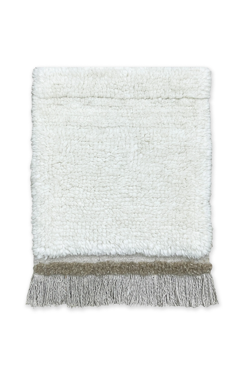 SWATCH WOOLABLE RUG STEPPE - SHEEP WHITE