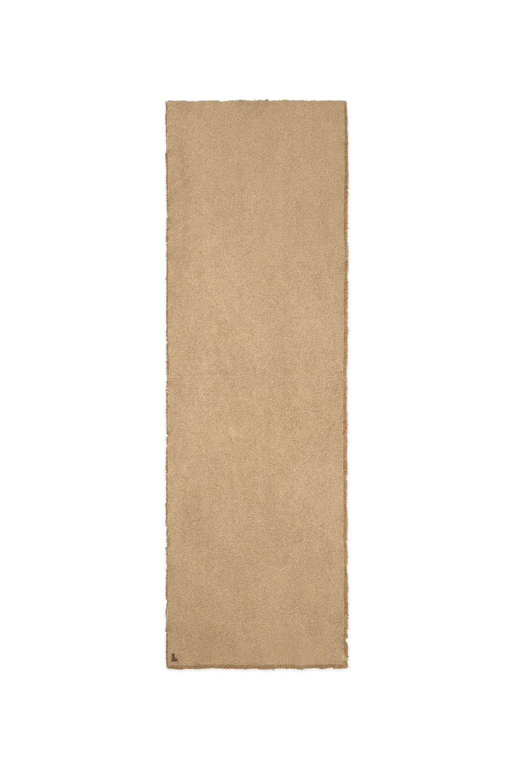 STONEWASHED TABLE RUNNER OCHRE