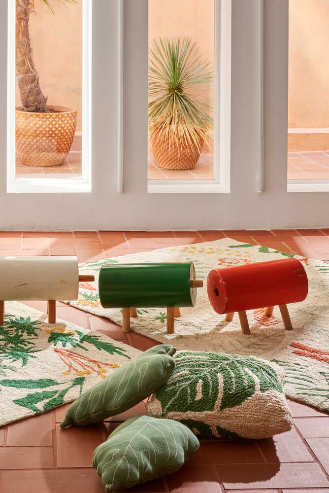 Throw Pillow Monstera – Lorena Canals | Official Website