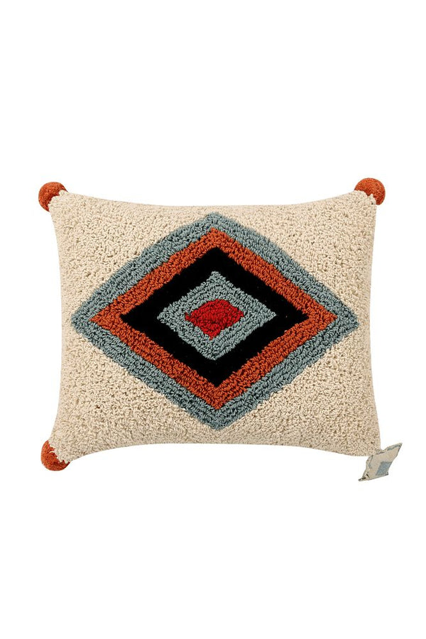 THROW PILLOW RHOMBUS-Throw Pillows-By Lorena Canals-1