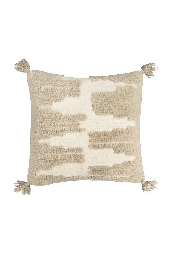 THROW PILLOW ZAGROS SANDSTONE-NATURAL-Pillows-By Lorena Canals-1