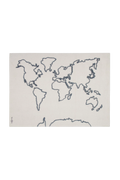 WALL HANGING CANVAS MAP