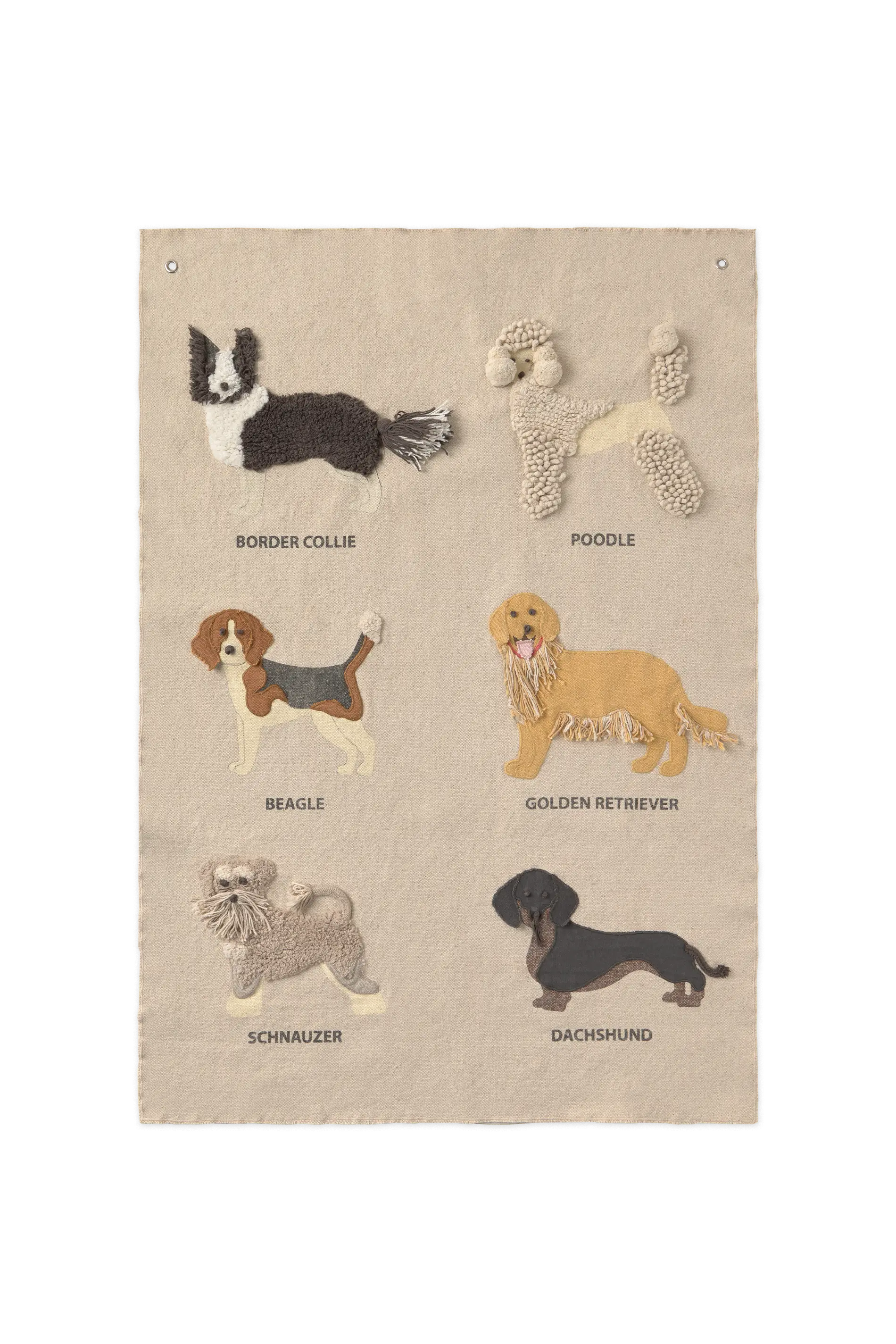 WALL HANGERS DOGS