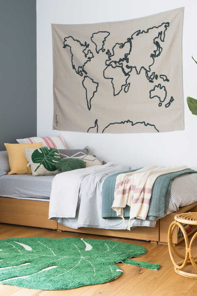 WALL HANGING CANVAS MAP-Wall Decor-Lorena Canals-2