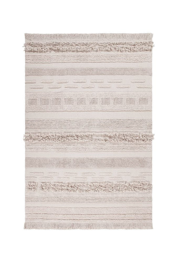 WASHABLE AREA RUG AIR NATURAL-Cotton Rugs-By Lorena Canals-1