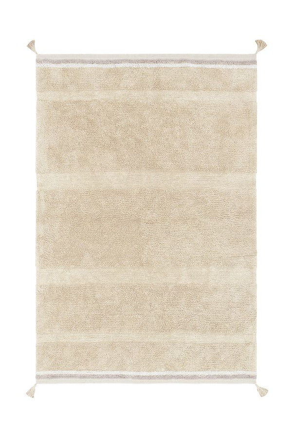 WASHABLE AREA RUG BLOOM GOLDEN-Cotton Rugs-By Lorena Canals-1