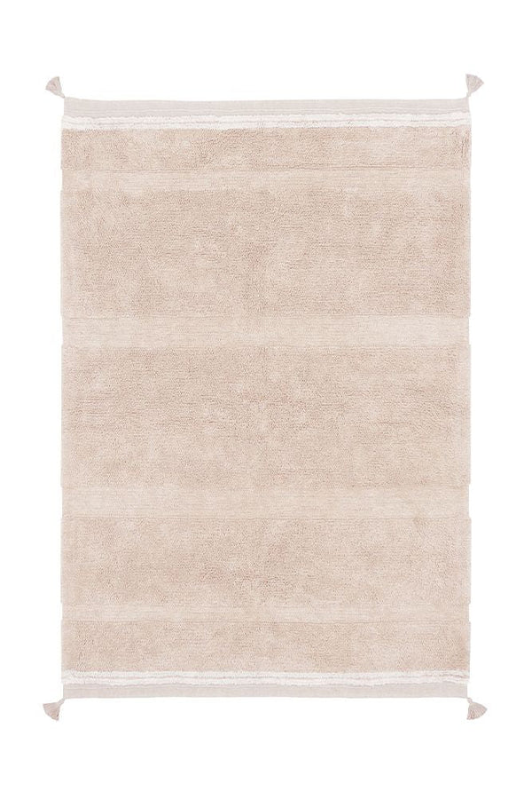 WASHABLE AREA RUG BLOOM ROSE-Cotton Rugs-By Lorena Canals-1