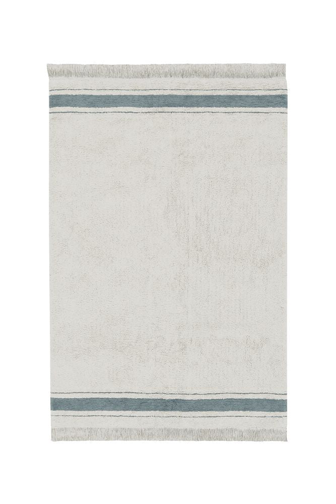 WASHABLE AREA RUG GASTRO BLUE-Cotton Rugs-By Lorena Canals-1