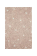 WASHABLE AREA RUG MINI DOT ROSE-Cotton Rugs-By Lorena Canals-1