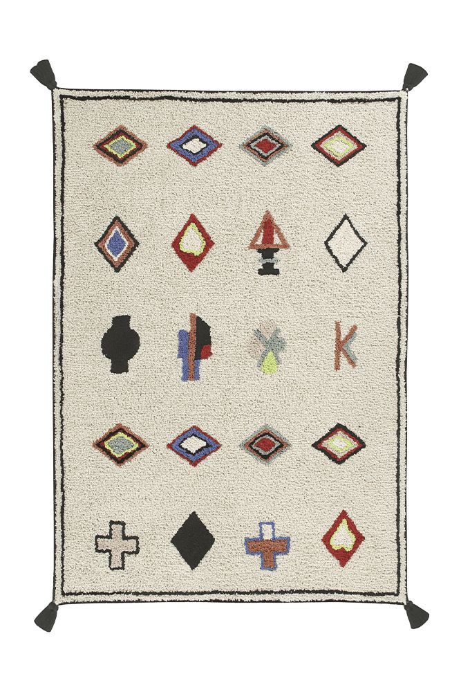 WASHABLE AREA RUG NAADOR-Cotton Rugs-By Lorena Canals-1