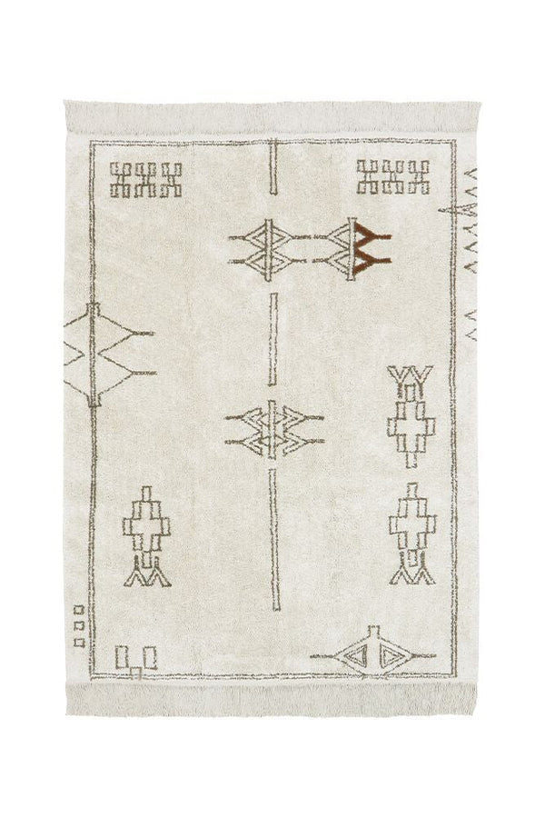 WASHABLE AREA RUG NOMAD KERMAN-Cotton Rugs-By Lorena Canals-1