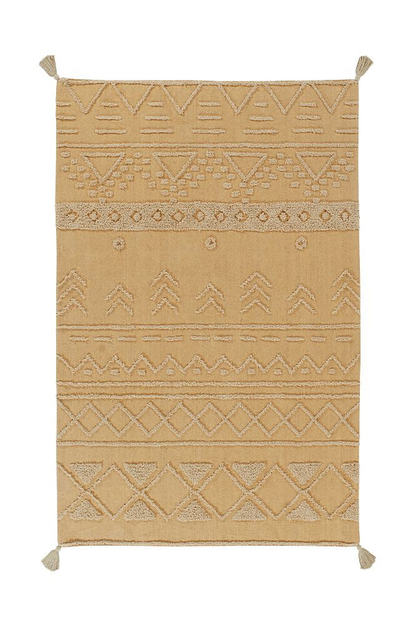 WASHABLE AREA RUG TRIBU HONEY-Cotton Rugs-By Lorena Canals-1