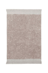 WASHABLE AREA RUG WOODS SYMPHONY LINEN-Cotton Rugs-By Lorena Canals-1