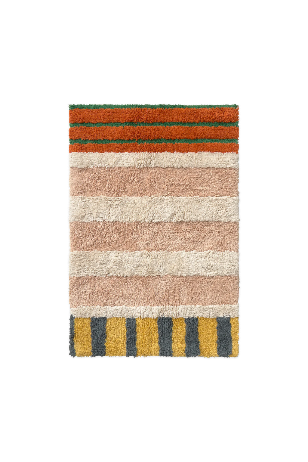 WASHABLE RUG COLOR ON CLAY