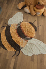 WASHABLE COTTON RUG BEE-Cotton Rugs-By Lorena Canals-3