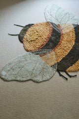 WASHABLE COTTON RUG BEE-Cotton Rugs-By Lorena Canals-5