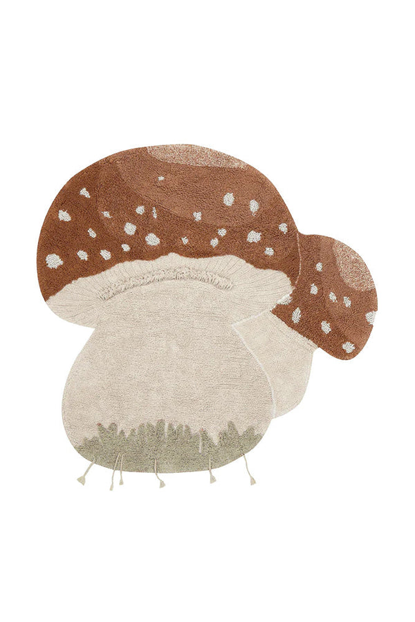 WASHABLE COTTON RUG BOLETUS-Cotton Rugs-By Lorena Canals-1