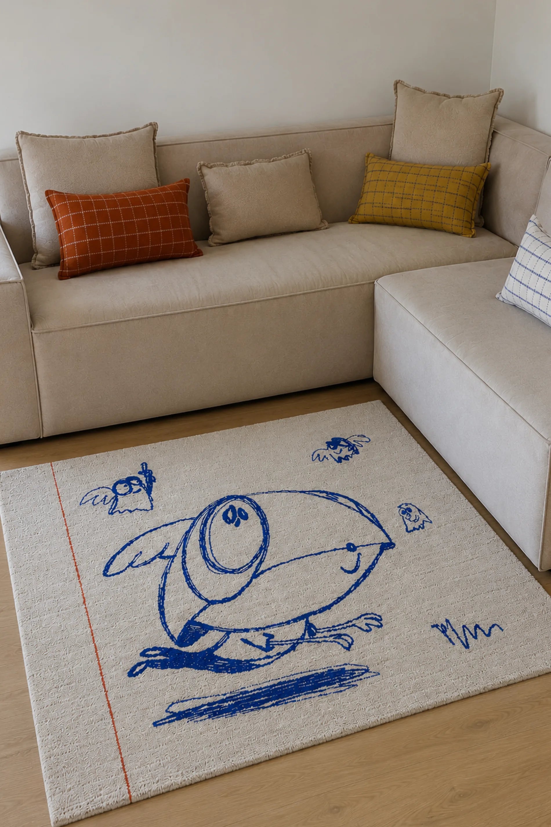 EDGAR PLANS X LORENA CANALS SKETCHBOOK RUG