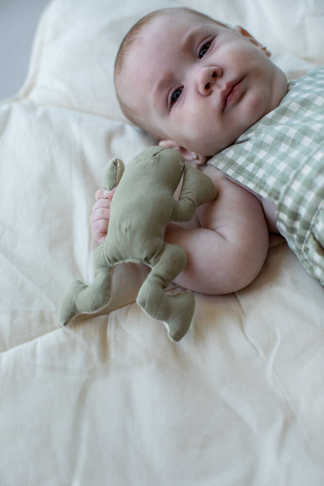 Washable Play Mat Water Lily Natural Lorena Canals USA