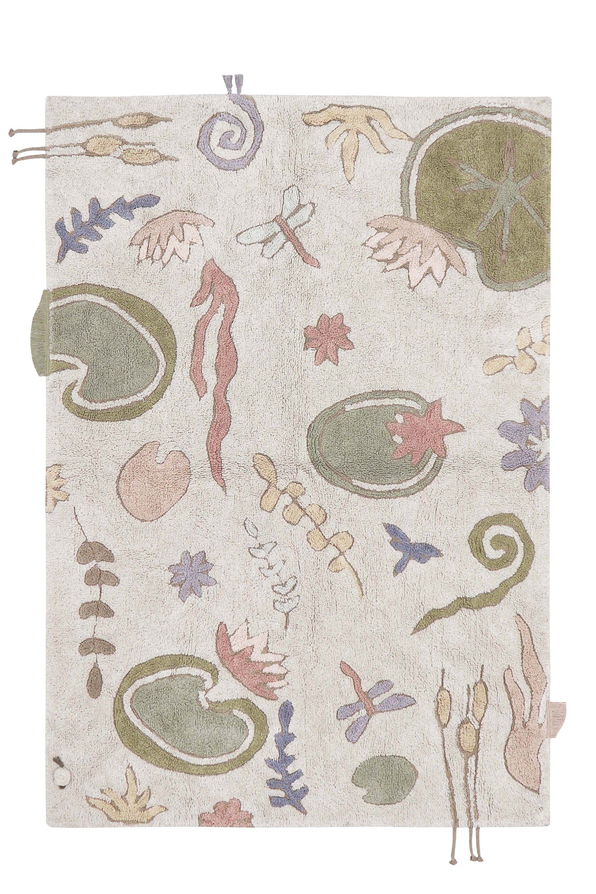 WASHABLE PLAY RUG BOTANIC FANTASY-Cotton Rugs-By Lorena Canals-1