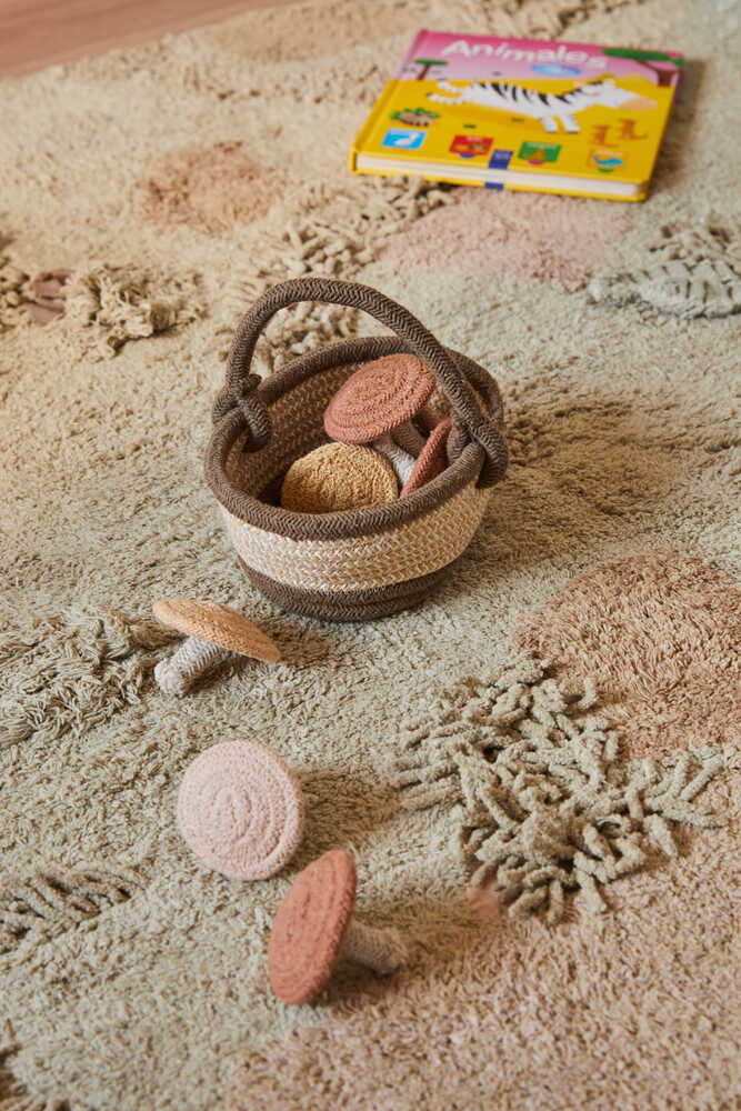 WASHABLE PLAY RUG MUSHROOM FOREST-Play Rugs-Lorena Canals-3