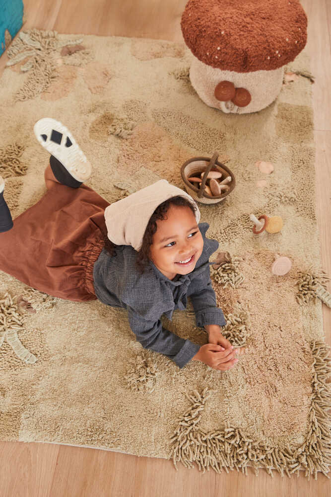 WASHABLE PLAY RUG MUSHROOM FOREST-Play Rugs-Lorena Canals-4