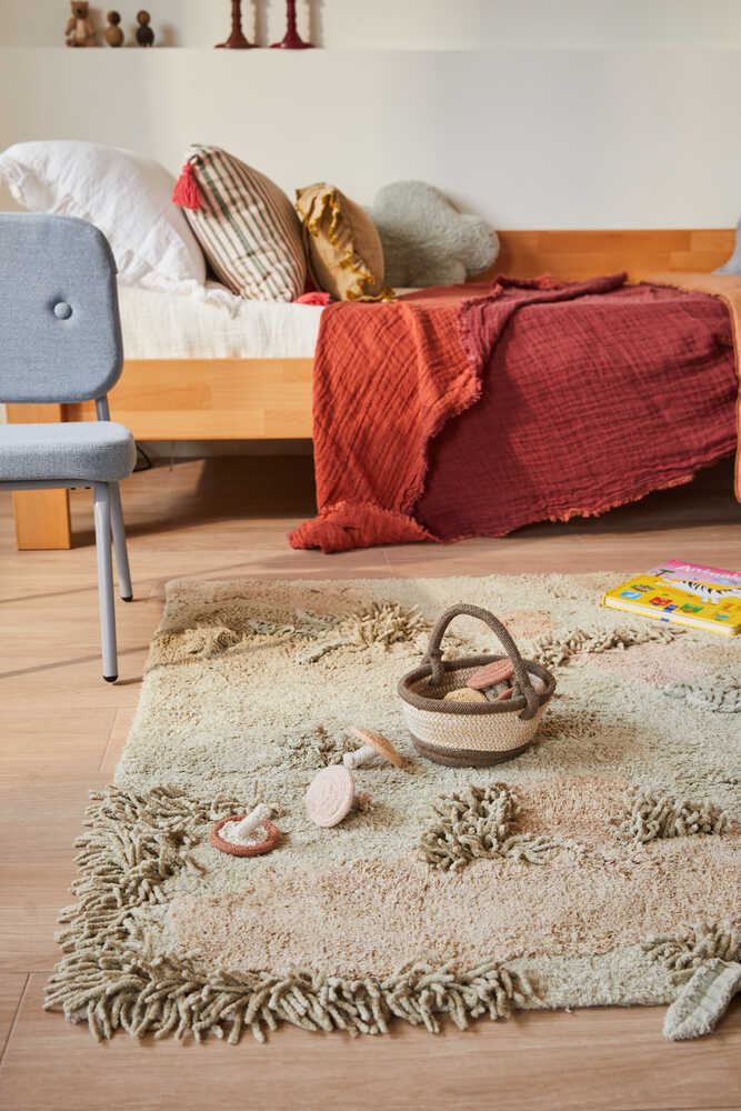 Washable Play Rug Mushroom Forest Lorena Canals Official website