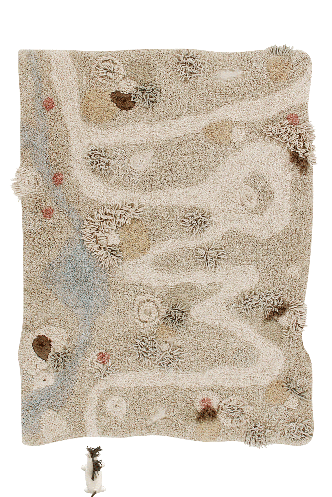 WASHABLE PLAY RUG PATH OF NATURE
