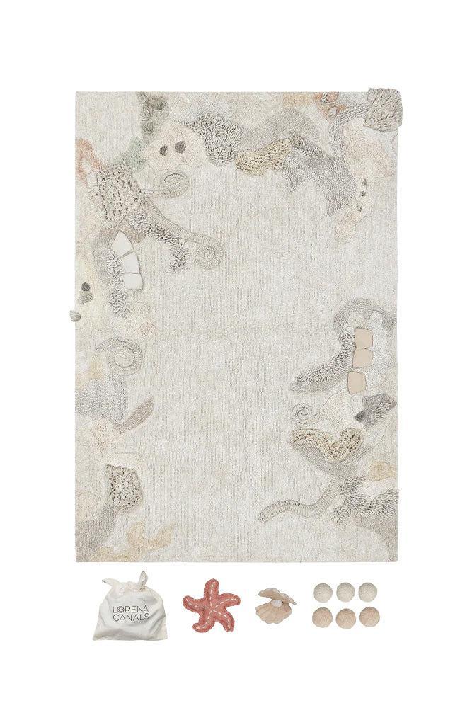 Washable Play Rug Seabed – Lorena Canals | Official website