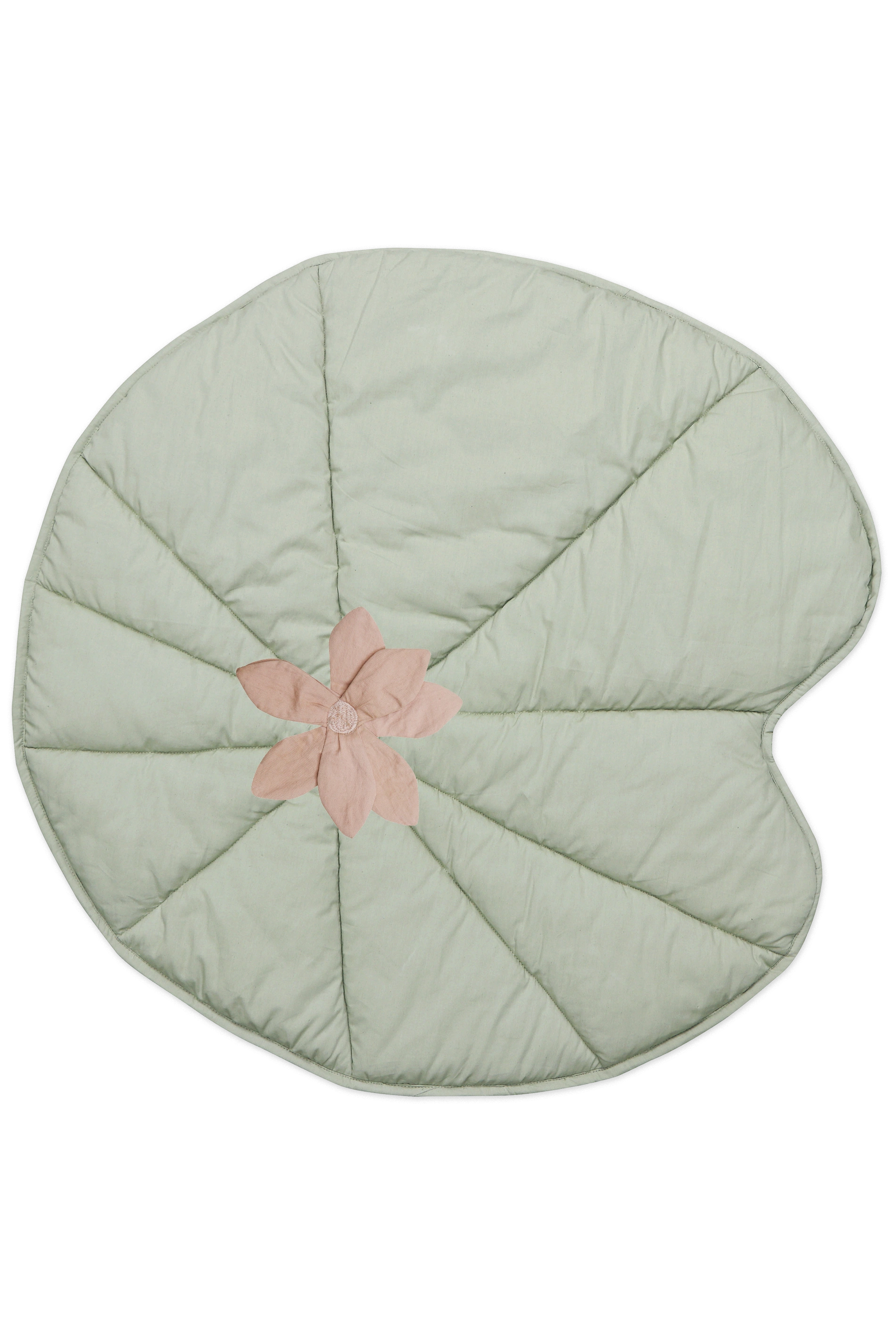 WASHABLE PLAYMAT WATER LILY OLIVE