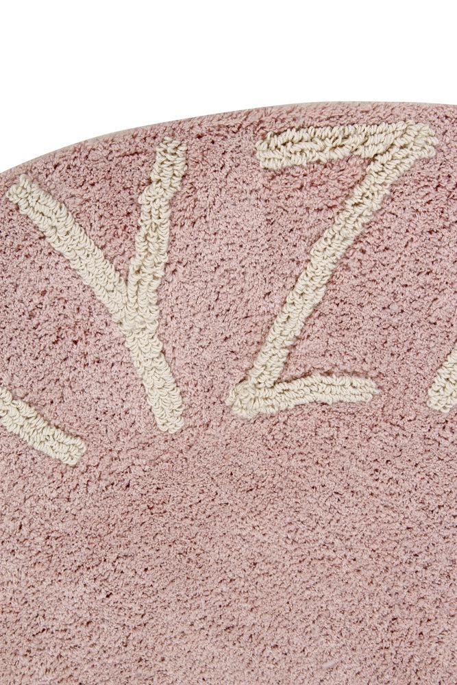 WASHABLE RUG ABC NATURAL - VINTAGE NUDE-Cotton Rugs-Lorena Canals-5