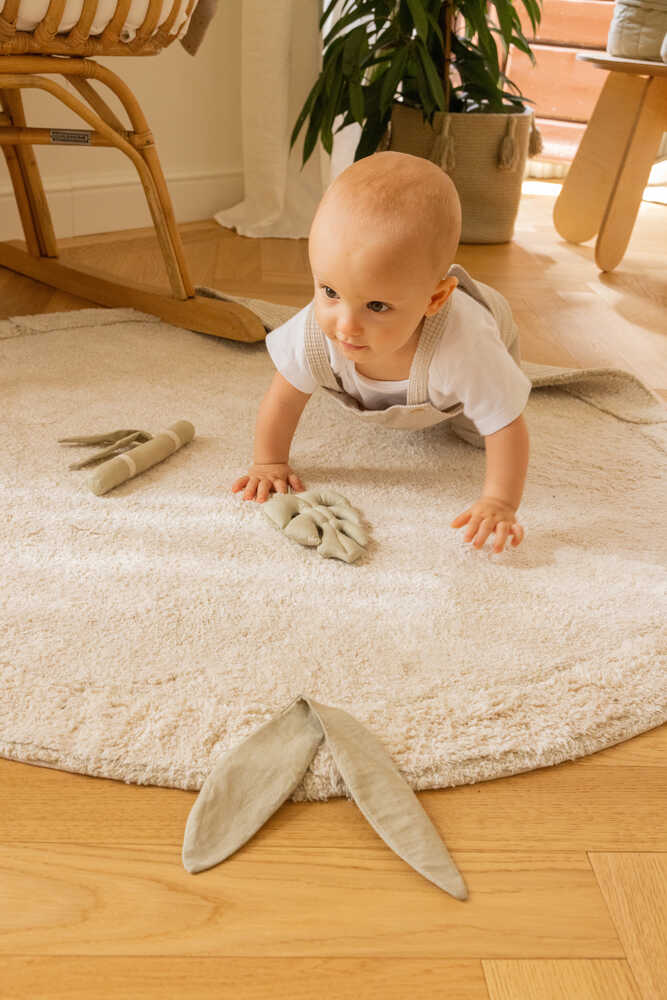 WASHABLE RUG BAMBOO SENSORIAL LEAF-Cotton Rugs-Lorena Canals-3