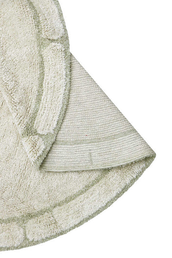 WASHABLE RUG BAMBOO SENSORIAL LEAF-Cotton Rugs-Lorena Canals-5