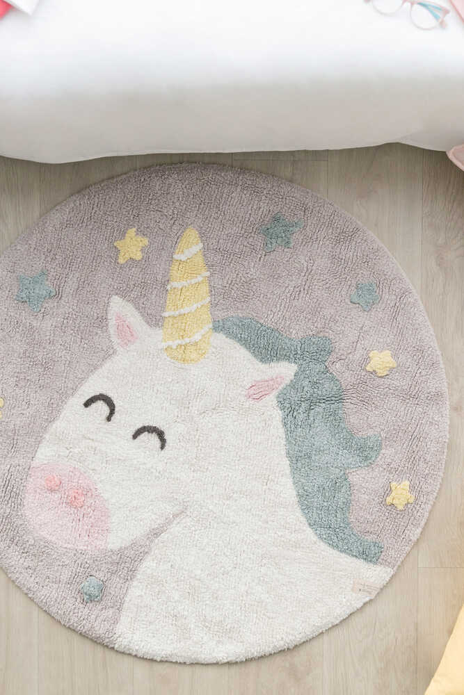 WASHABLE RUG BELIEVE IN YOURSELF-Cotton Rugs-Lorena Canals-2
