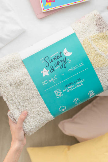 WASHABLE RUG BELIEVE IN YOURSELF-Cotton Rugs-Lorena Canals-3