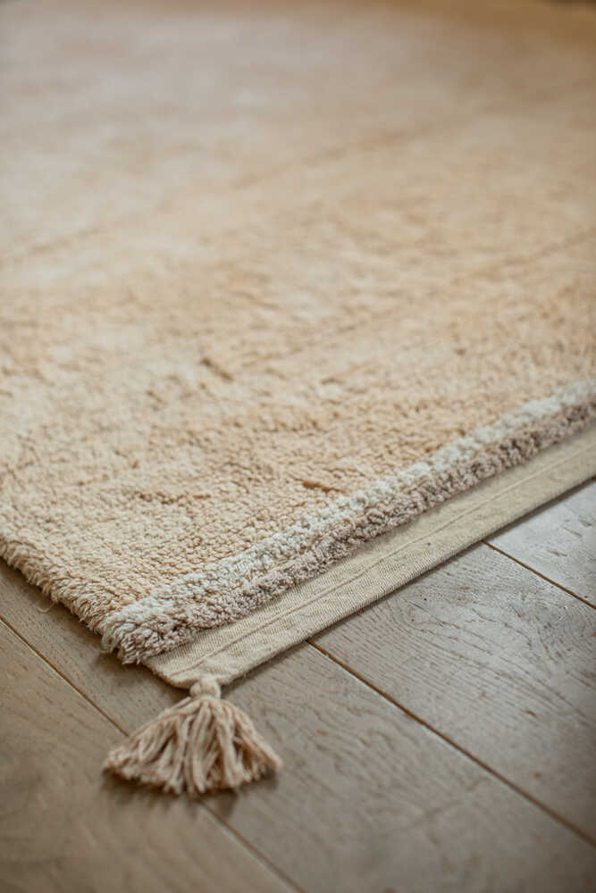 WASHABLE RUG BLOOM GOLDEN-Cotton Rugs-Lorena Canals-6