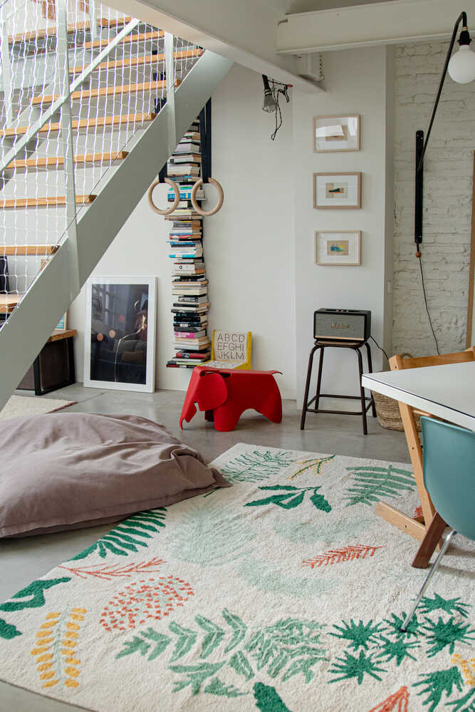 WASHABLE RUG BOTANIC PLANTS-Cotton Rugs-Lorena Canals-2