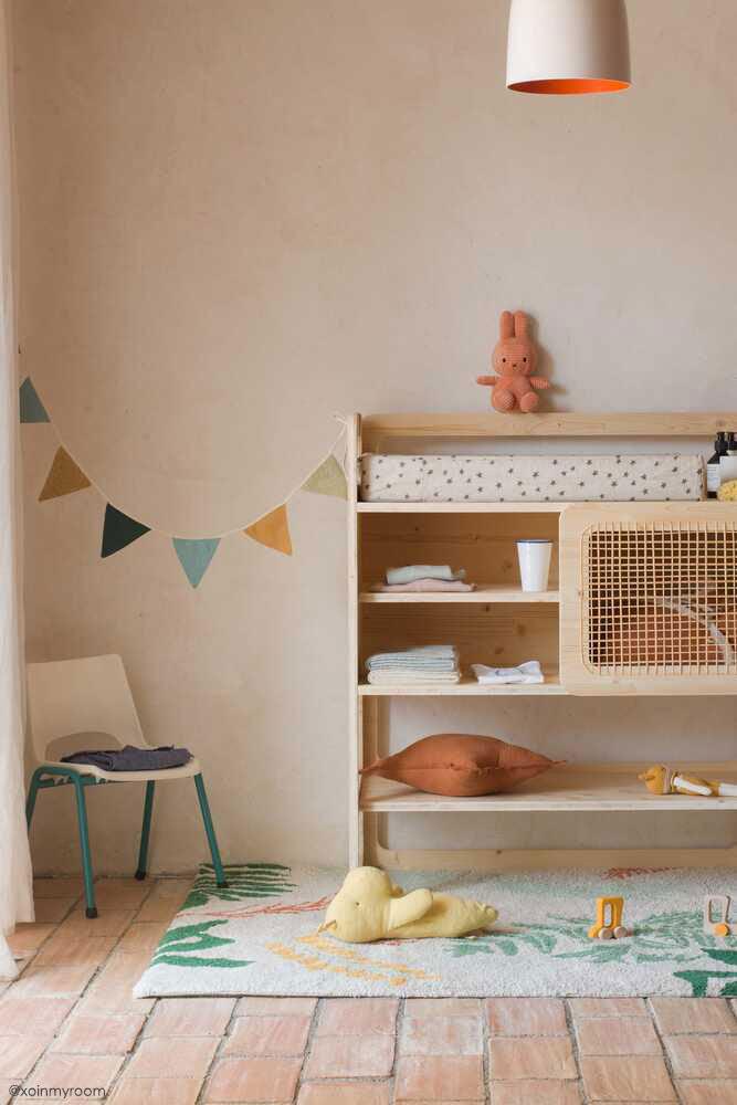 WASHABLE RUG BOTANIC PLANTS-Cotton Rugs-Lorena Canals-3