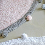 WASHABLE RUG BUBBLY SOFT PINK - GREY-Cotton Rugs-Lorena Canals-5
