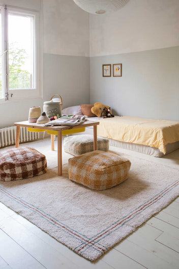 WASHABLE RUG CLOTH NATURAL-Cotton Rugs-Lorena Canals-3