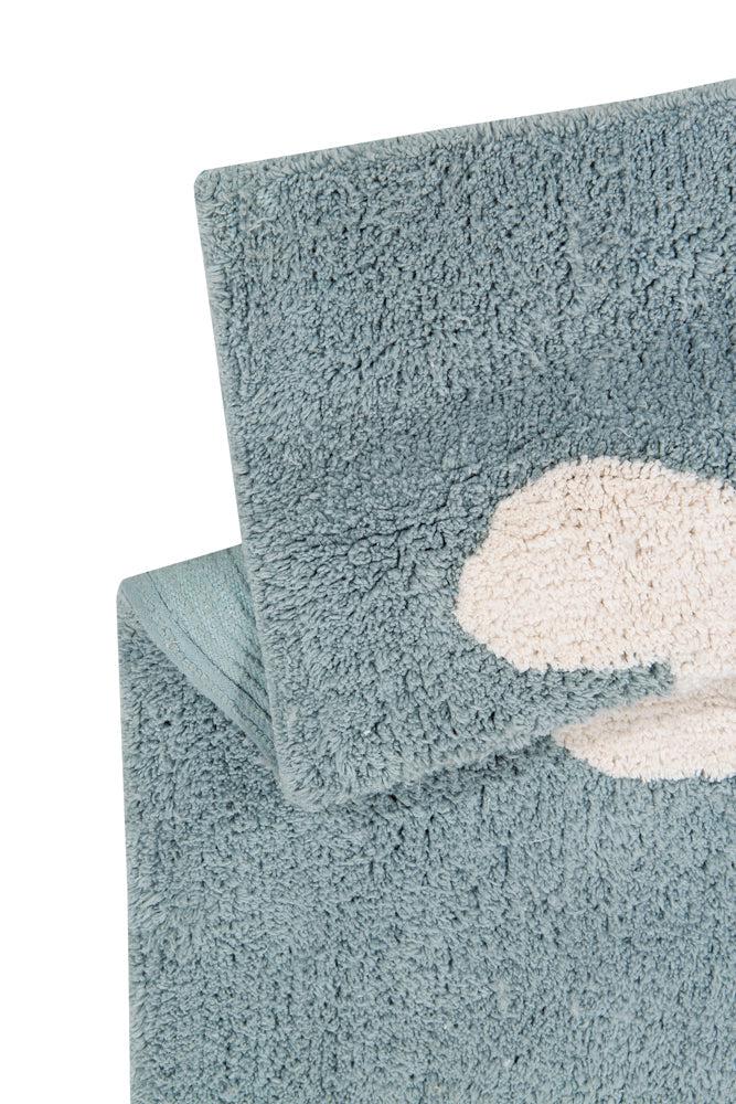 WASHABLE RUG CLOUDS VINTAGE BLUE-Cotton Rugs-Lorena Canals-4