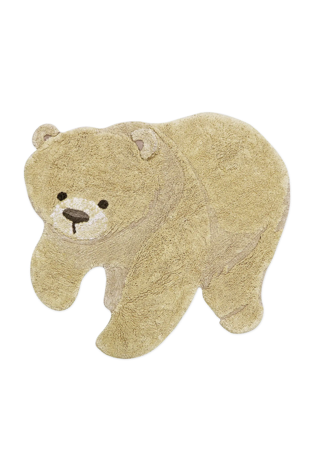 WASHABLE ANIMAL COTTON RUG BEAR
