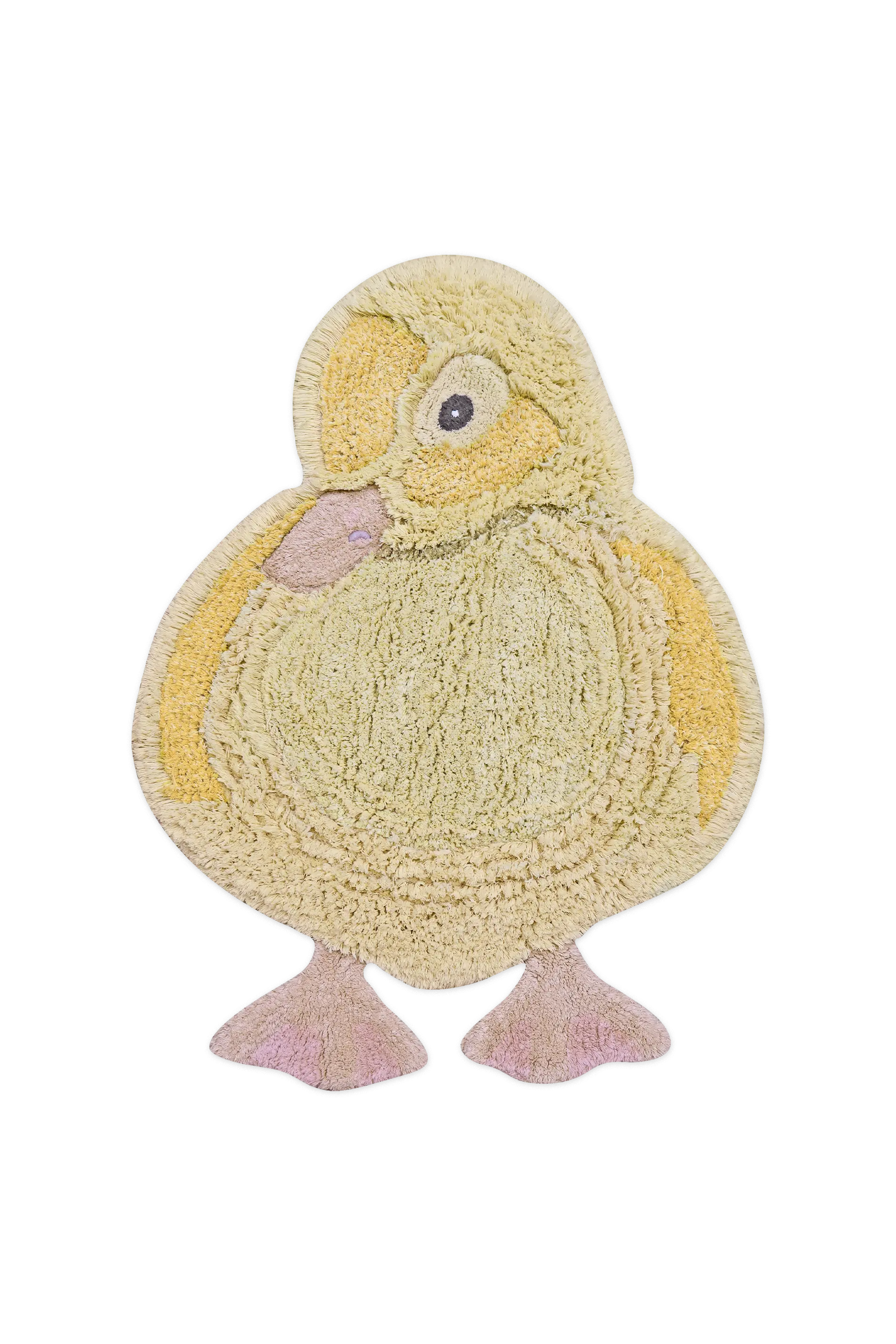WASHABLE ANIMAL COTTON RUG DUCKY