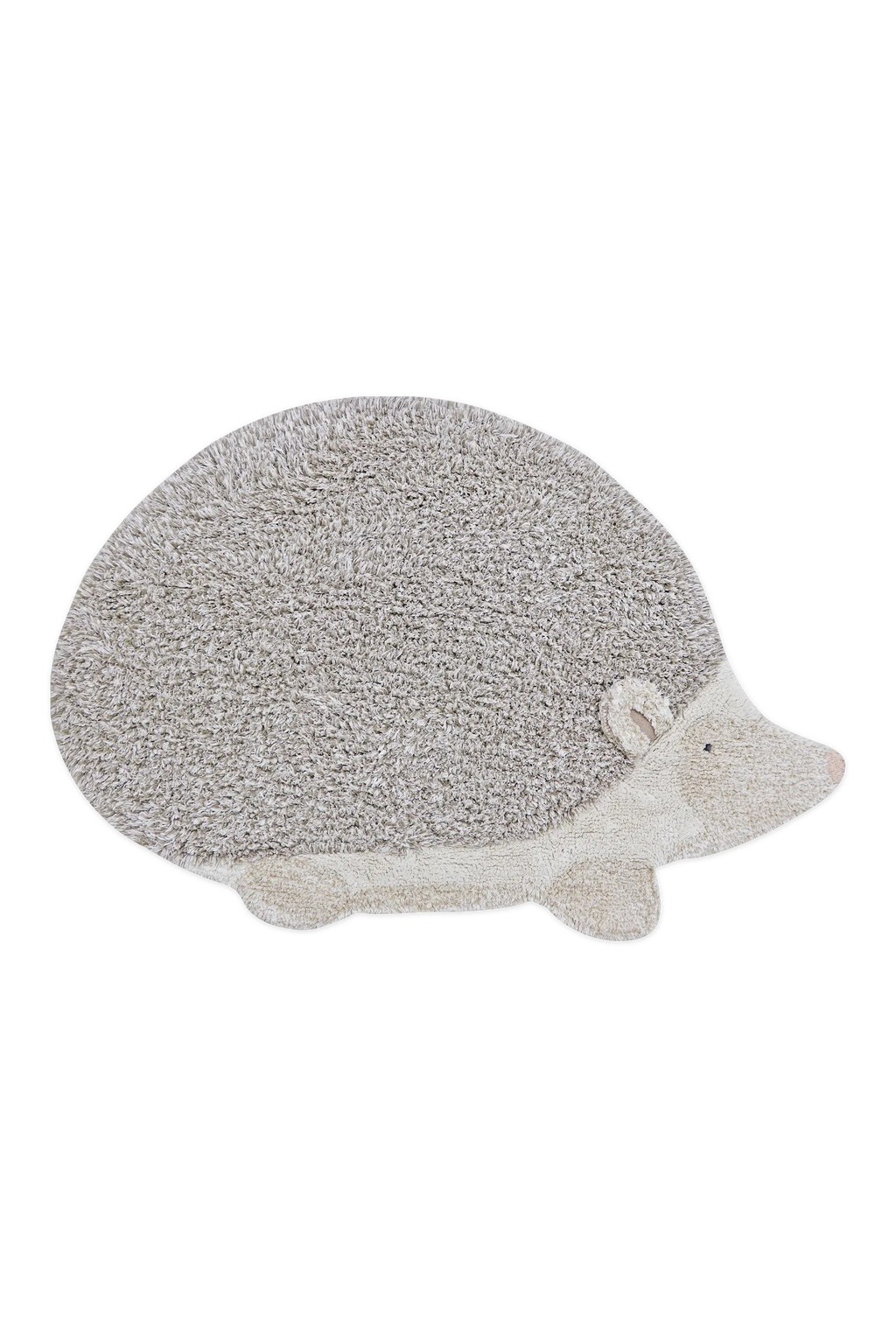 WASHABLE ANIMAL COTTON RUG HEDGEHOG