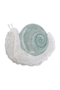 WASHABLE ANIMAL COTTON RUG SNAIL
