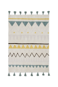 WASHABLE RUG AZTECA VINTAGE BLUE