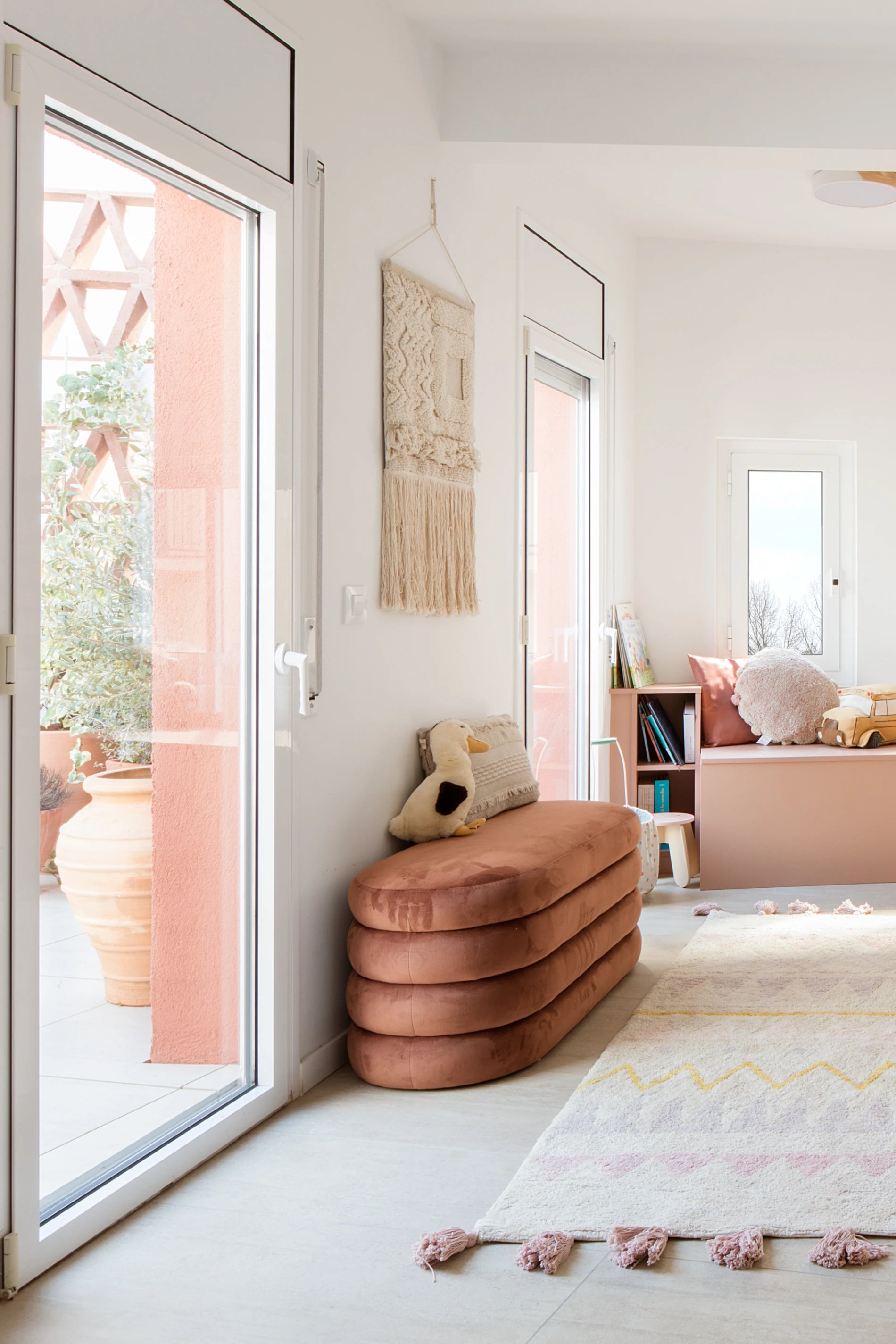 WASHABLE RUG AZTECA VINTAGE NUDE