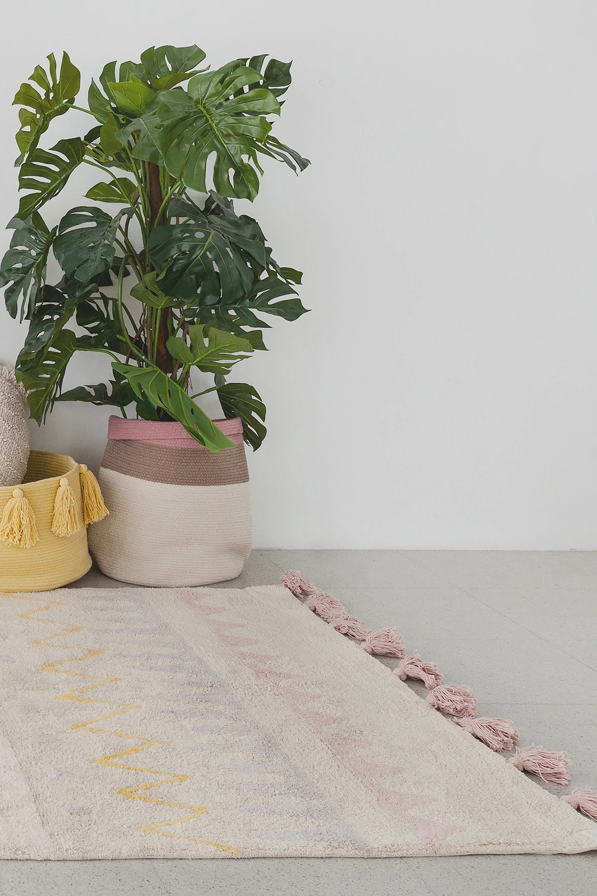 WASHABLE RUG AZTECA VINTAGE NUDE